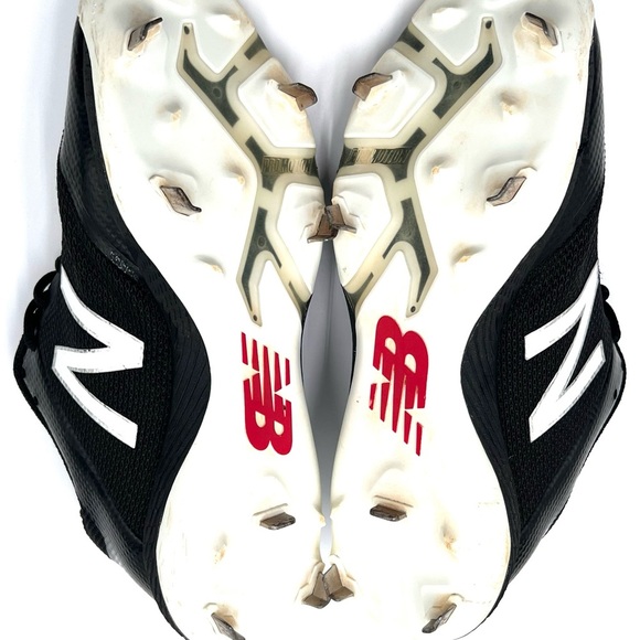 New Balance Metal Spikes Baseball Sport Cleats L4040PK4 Black Camo Men’s Size 7 - Picture 10 of 12